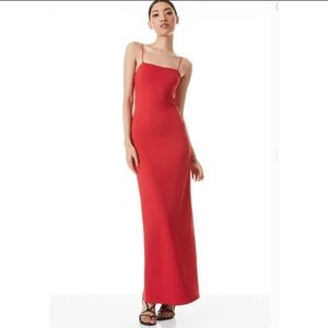 Alice + Olivia NELLE cutout maxi dress